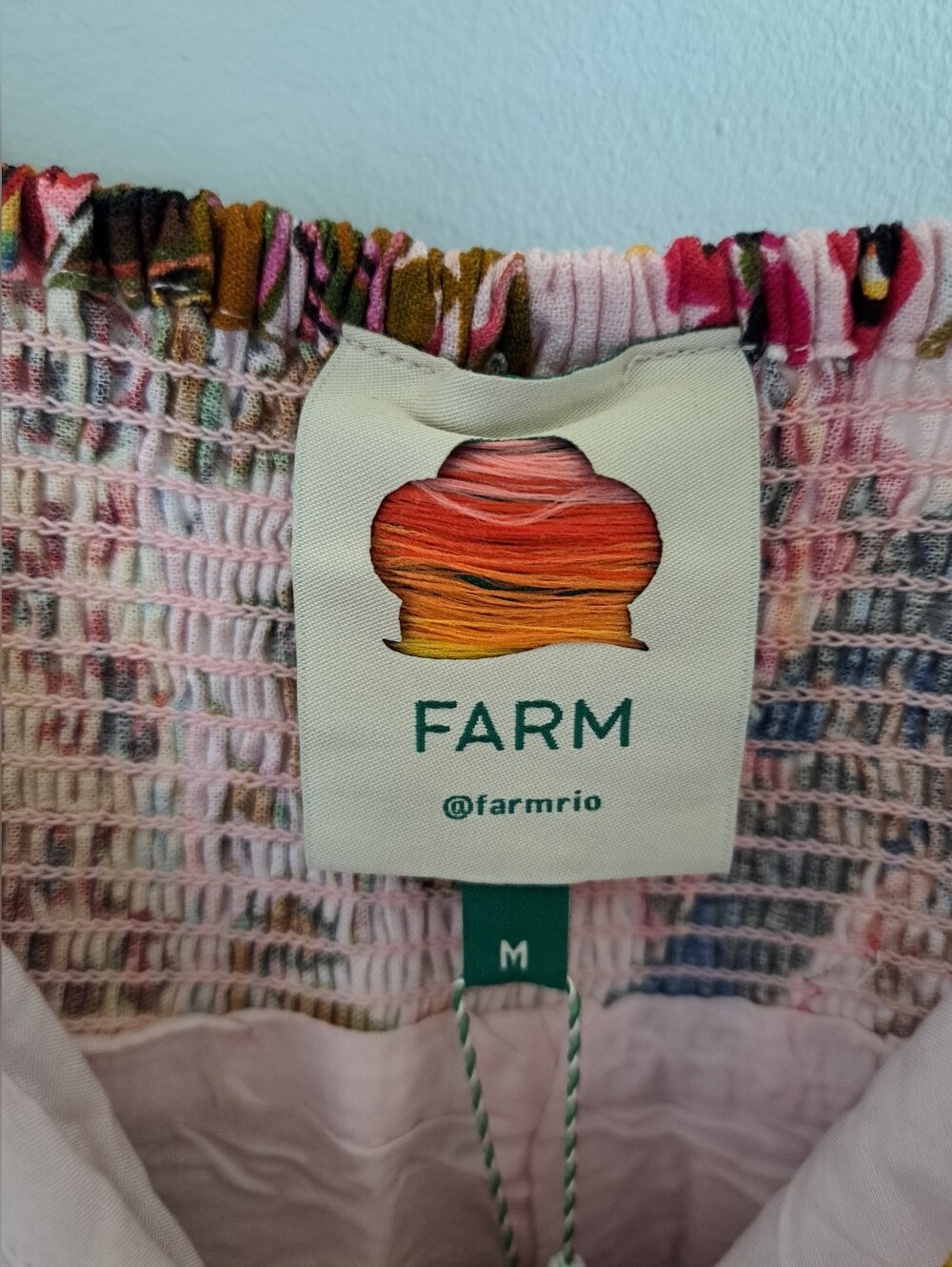 Farm Rio Into The Jungle Ruffled Minidress. - Picture 13 of 14